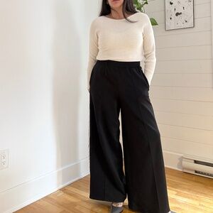 Theory Lorina cashmere cotton blend sweater